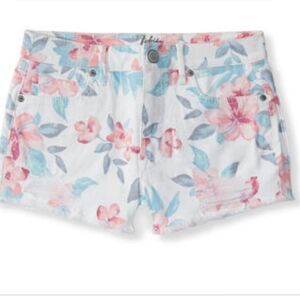 Tokyo Darling High Waste Shortly Floral Jean Short